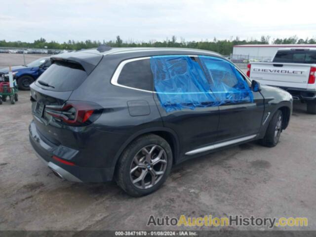 BMW X3 SDRIVE30I, 5UX43DP03P9N72481