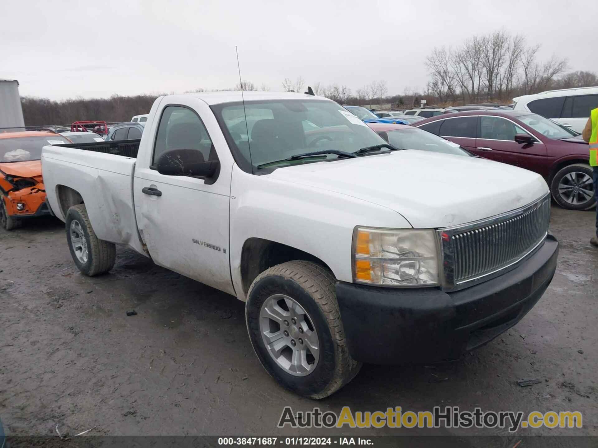 CHEVROLET SILVERADO 1500 WORK TRUCK, 1GCEC14XX7Z647747