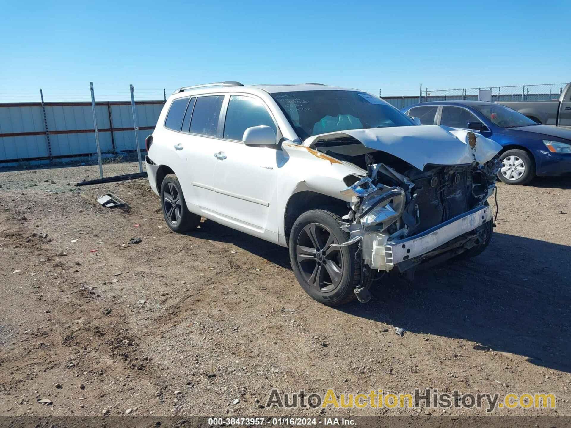 TOYOTA HIGHLANDER LIMITED, 5TDYK3EH3AS016074