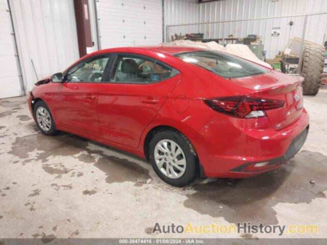 HYUNDAI ELANTRA SE, 5NPD74LF1LH599597