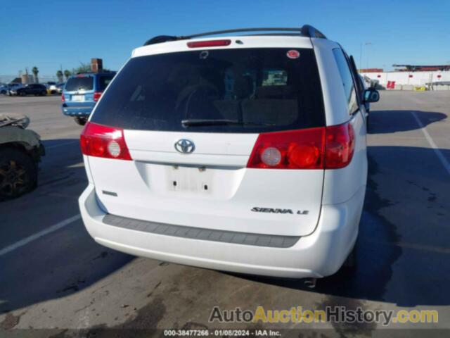 TOYOTA SIENNA LE, 5TDKK4CC3AS290474