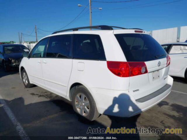 TOYOTA SIENNA LE, 5TDKK4CC3AS290474