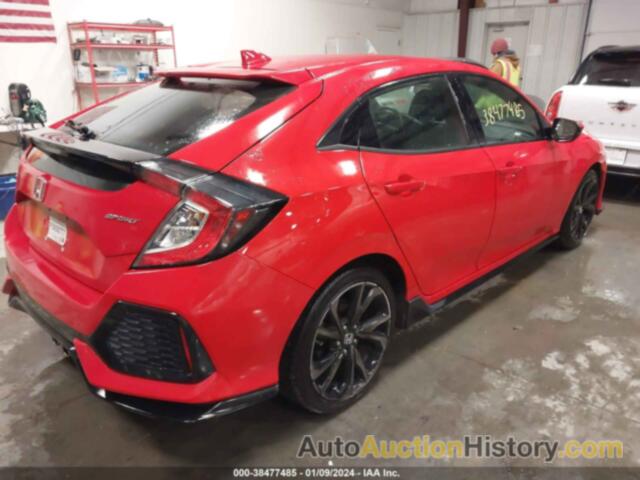 HONDA CIVIC SPORT, SHHFK7H49KU223757