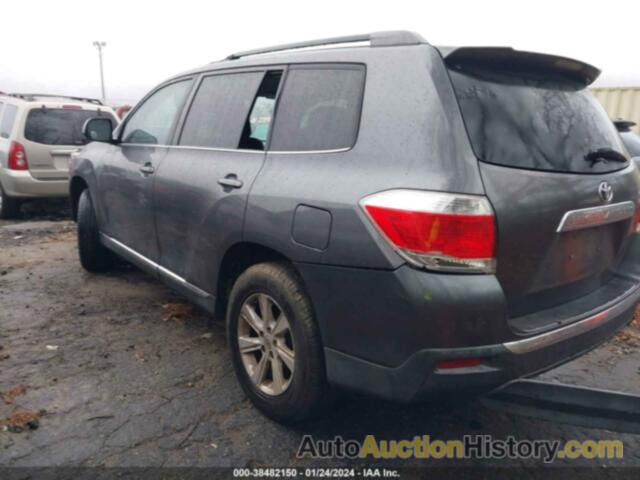 TOYOTA HIGHLANDER BASE V6, 5TDZK3EH7CS083008