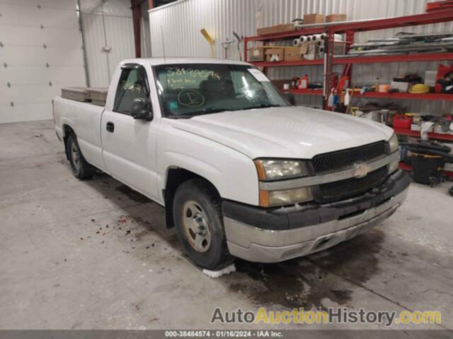 CHEVROLET SILVERADO 1500 WORK TRUCK, 1GCEC14X14Z124533