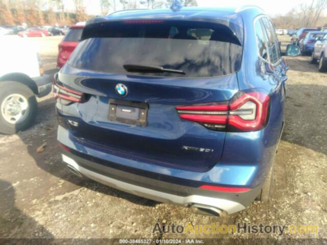 BMW X3 XDRIVE30I, 5UX53DP06P9R32718