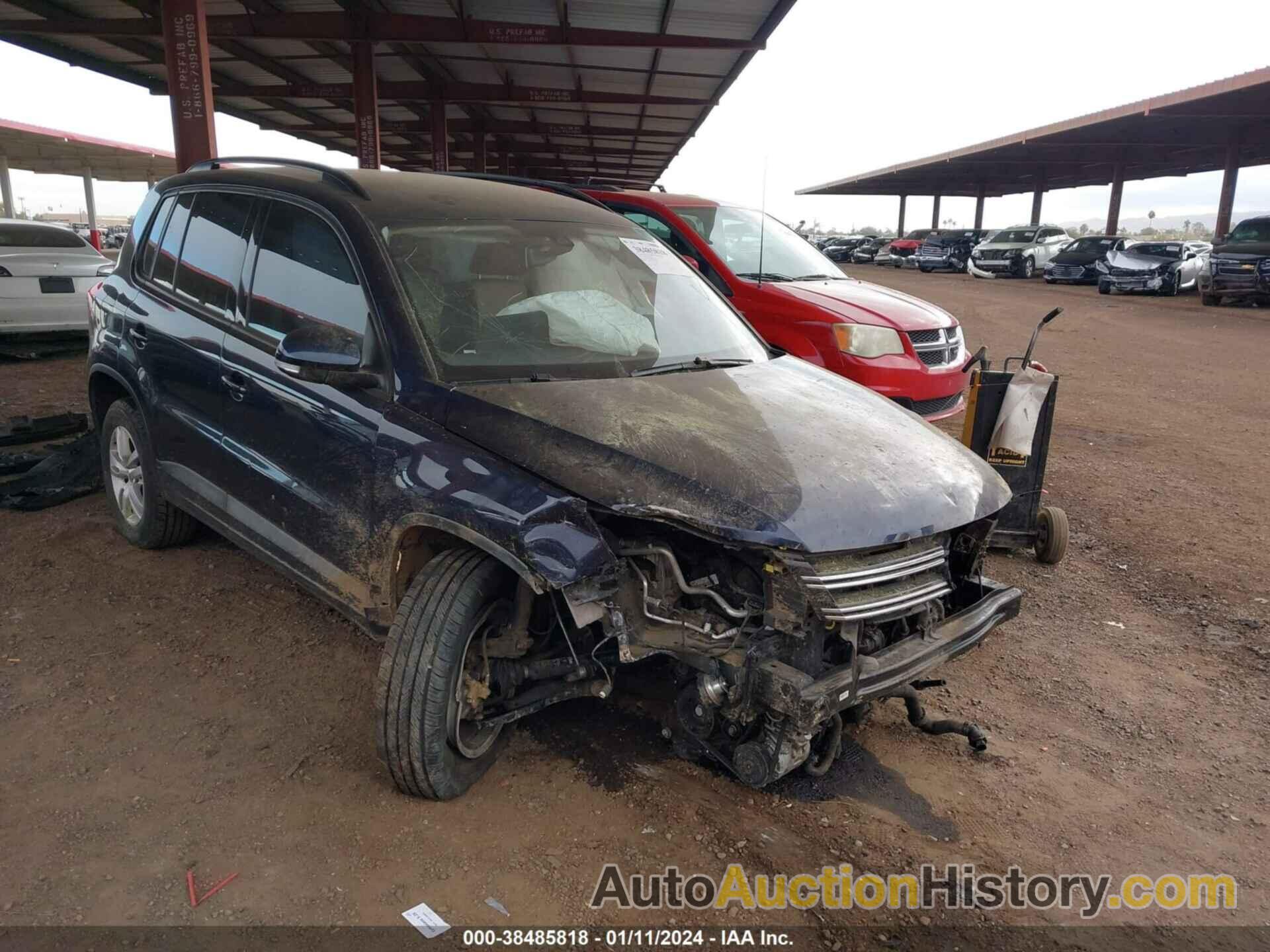 VOLKSWAGEN TIGUAN S, WVGAV7AX2GW589209