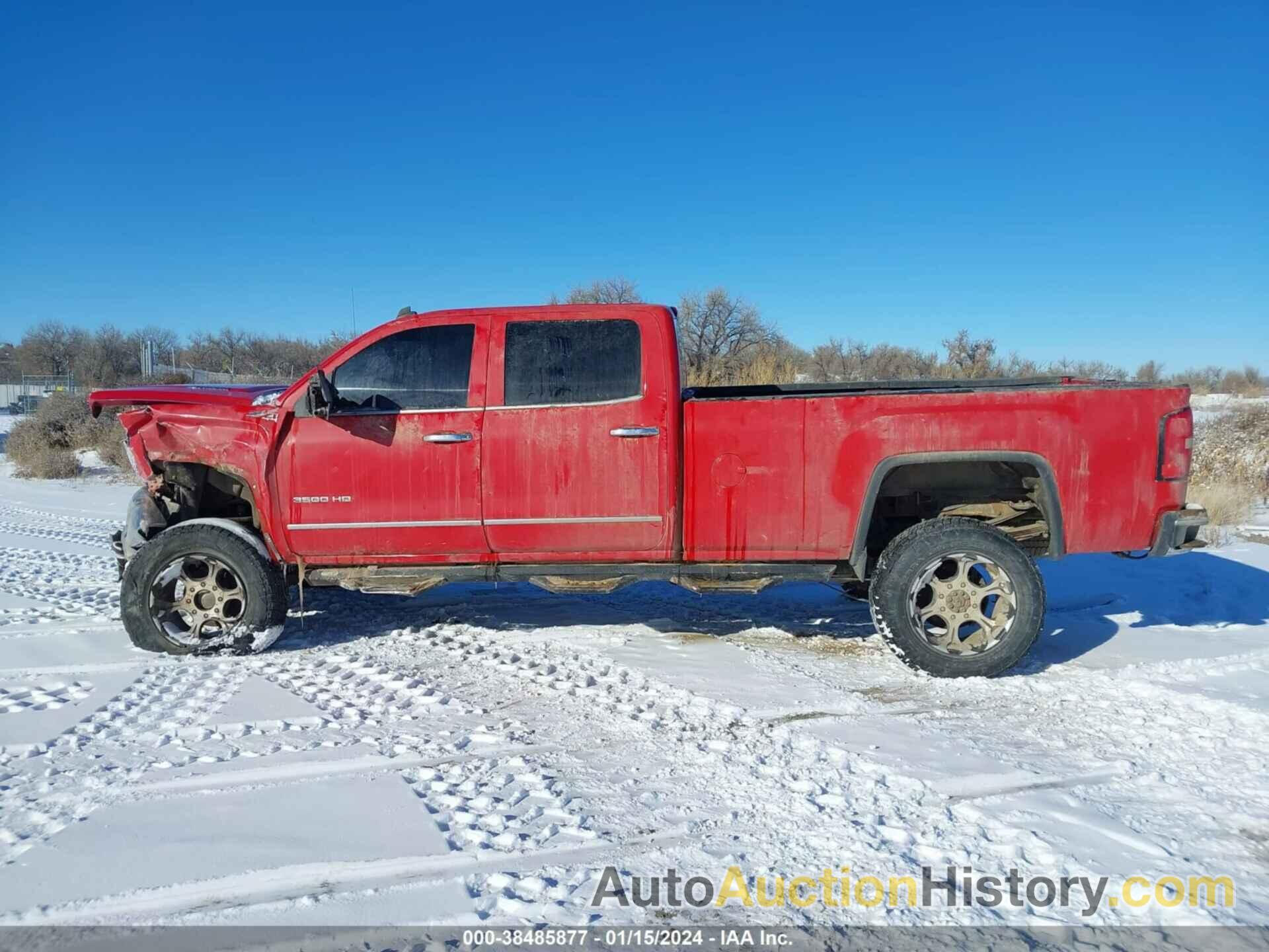 GMC SIERRA 3500HD SLT, 1GT423C84FF126740