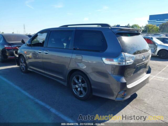 TOYOTA SIENNA SE 8 PASSENGER, 5TDXZ3DC6JS909319