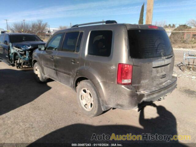 HONDA PILOT EX-L, 5FNYF3H59BB045638