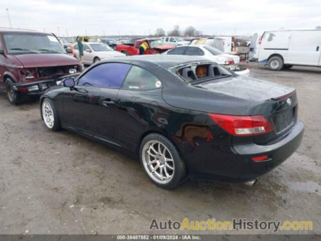 LEXUS IS 250C, JTHFF2C27B2519392