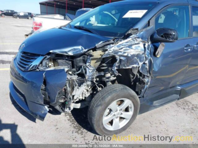 TOYOTA SIENNA LE 8 PASSENGER, 5TDKZ3DC2HS802921