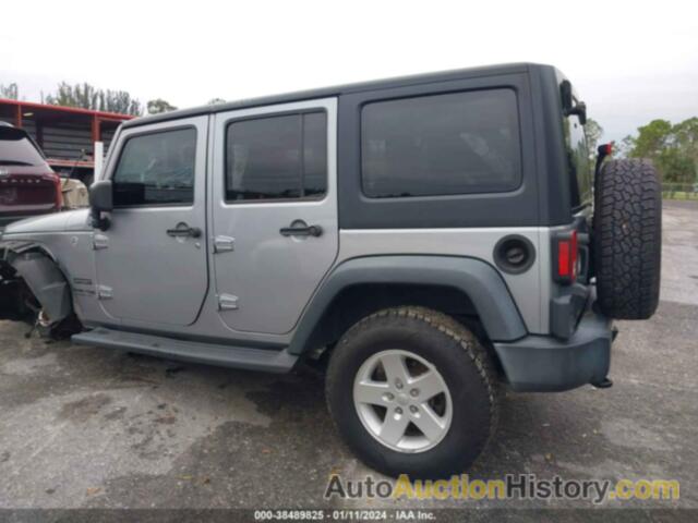 JEEP WRANGLER JK UNLIMITED SPORT S 4X4, 1C4HJWDG2JL920495