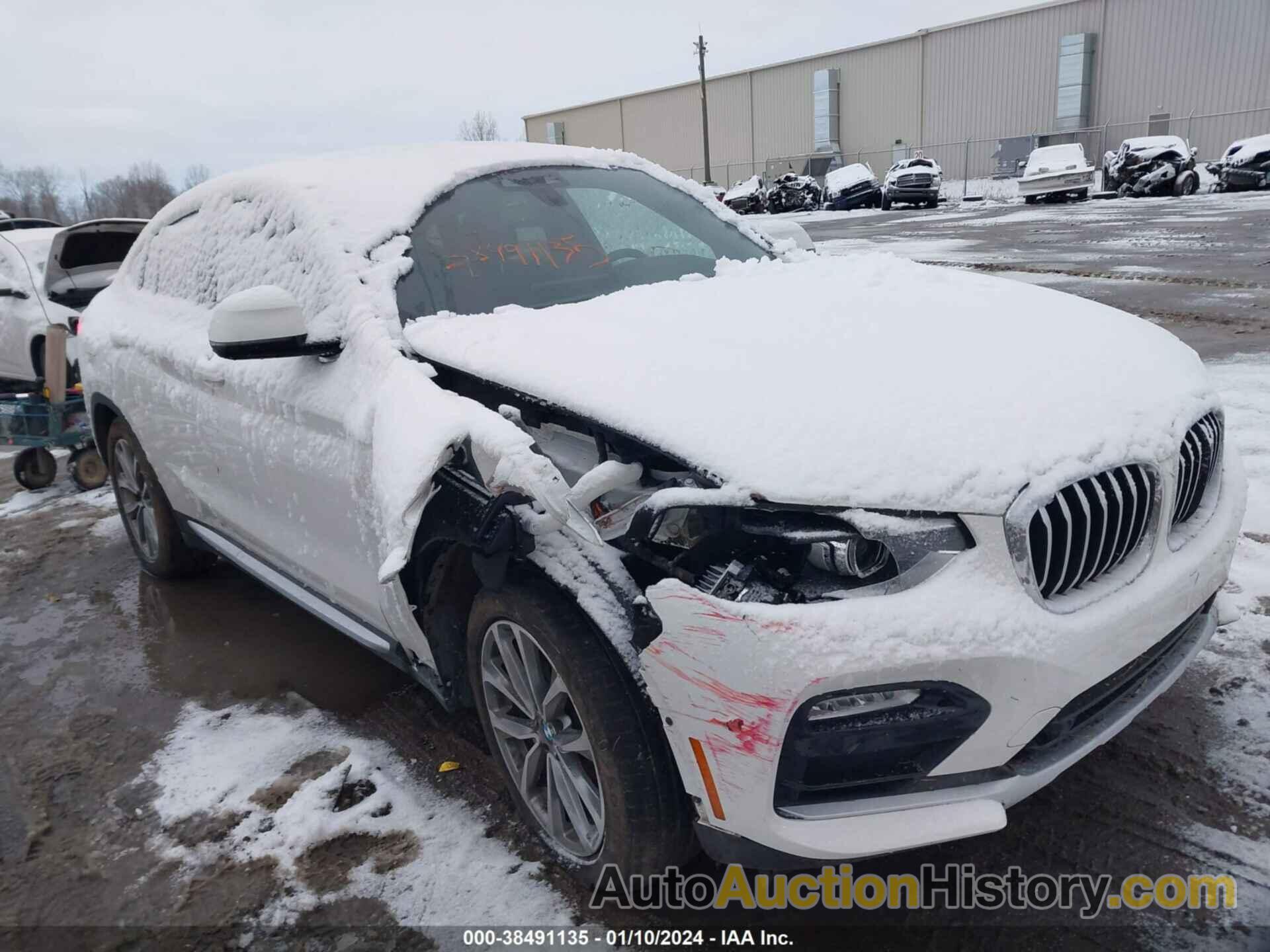 BMW X4 XDRIVE30I, 5UXUJ3C54KLG53652