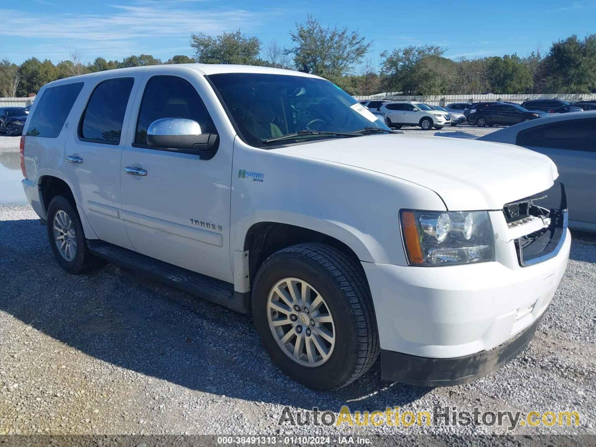 CHEVROLET TAHOE HYBRID K1500 HYBRID, 1GNFK13538R190599