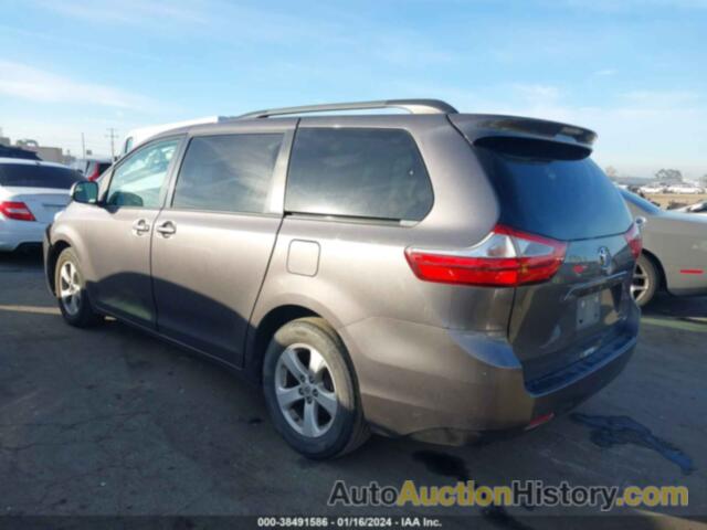 TOYOTA SIENNA LE 8 PASSENGER, 5TDKZ3DC3HS786101