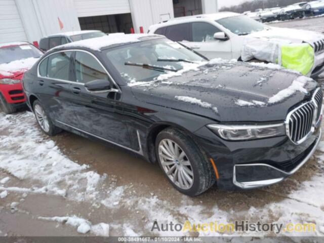 BMW 740I XDRIVE, WBA7T4C08NCG99229