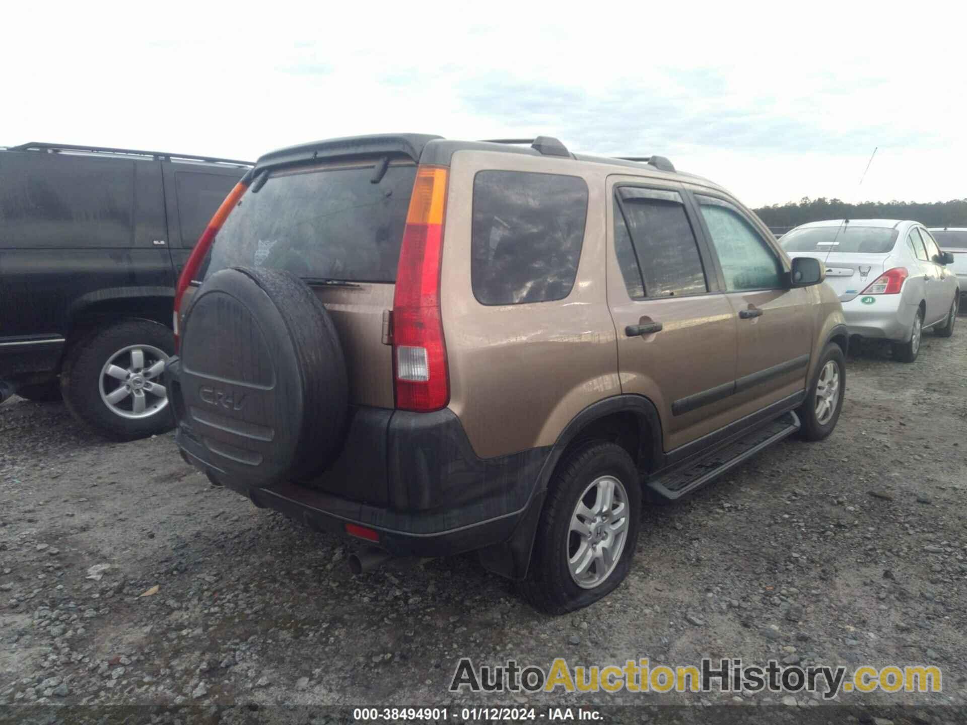 HONDA CR-V EX, SHSRD788X4U247699