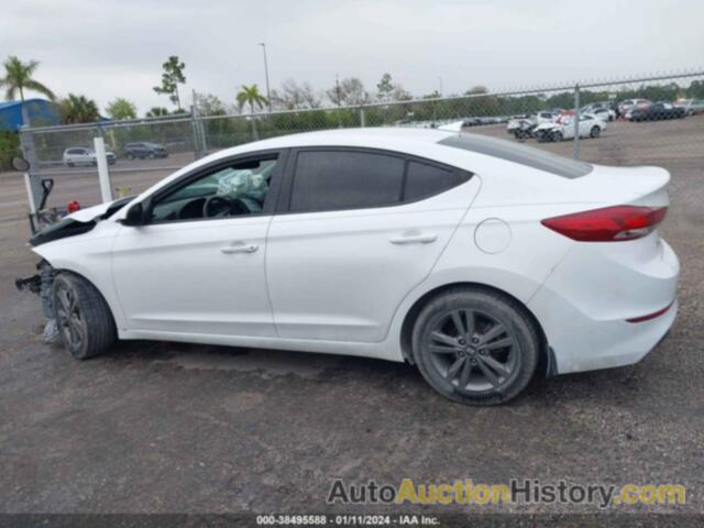 HYUNDAI ELANTRA SEL, 5NPD84LF9JH220162