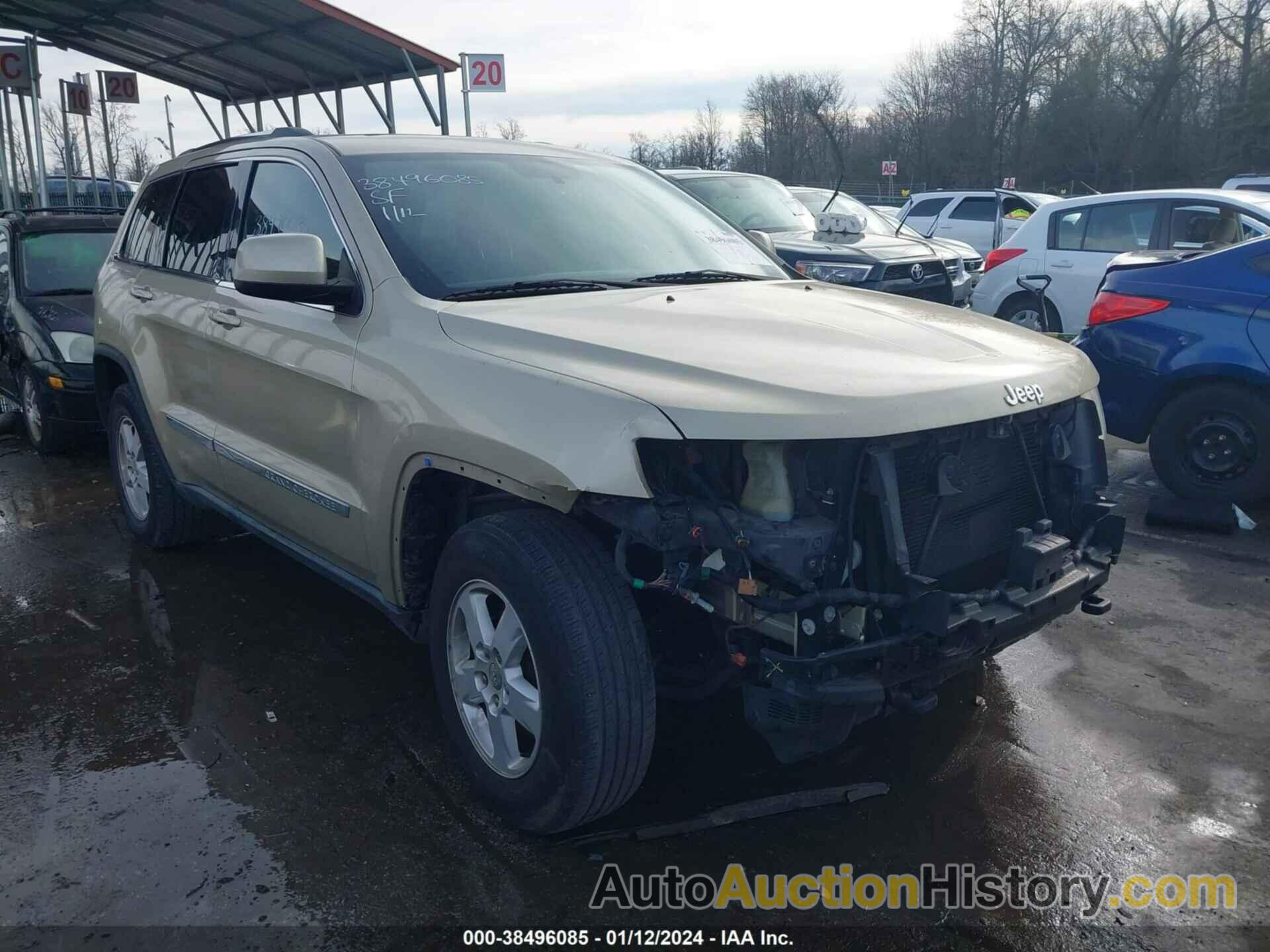 JEEP GRAND CHEROKEE LAREDO, 1J4RR4GG2BC722248