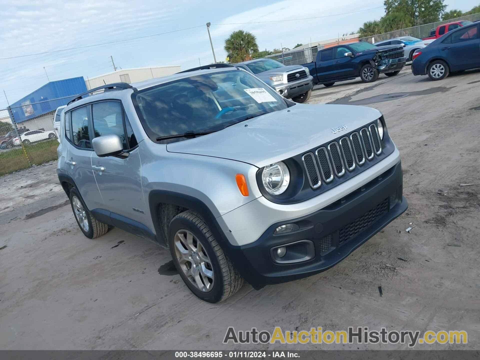 JEEP RENEGADE LATITUDE FWD, ZACCJABB9JPJ64211