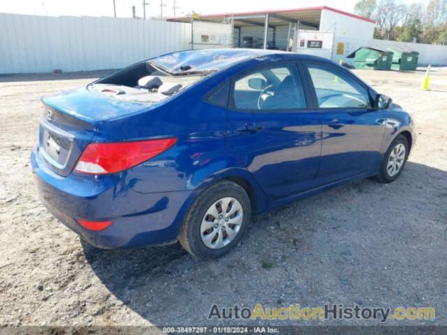 HYUNDAI ACCENT SE, KMHCT4AE1GU063578