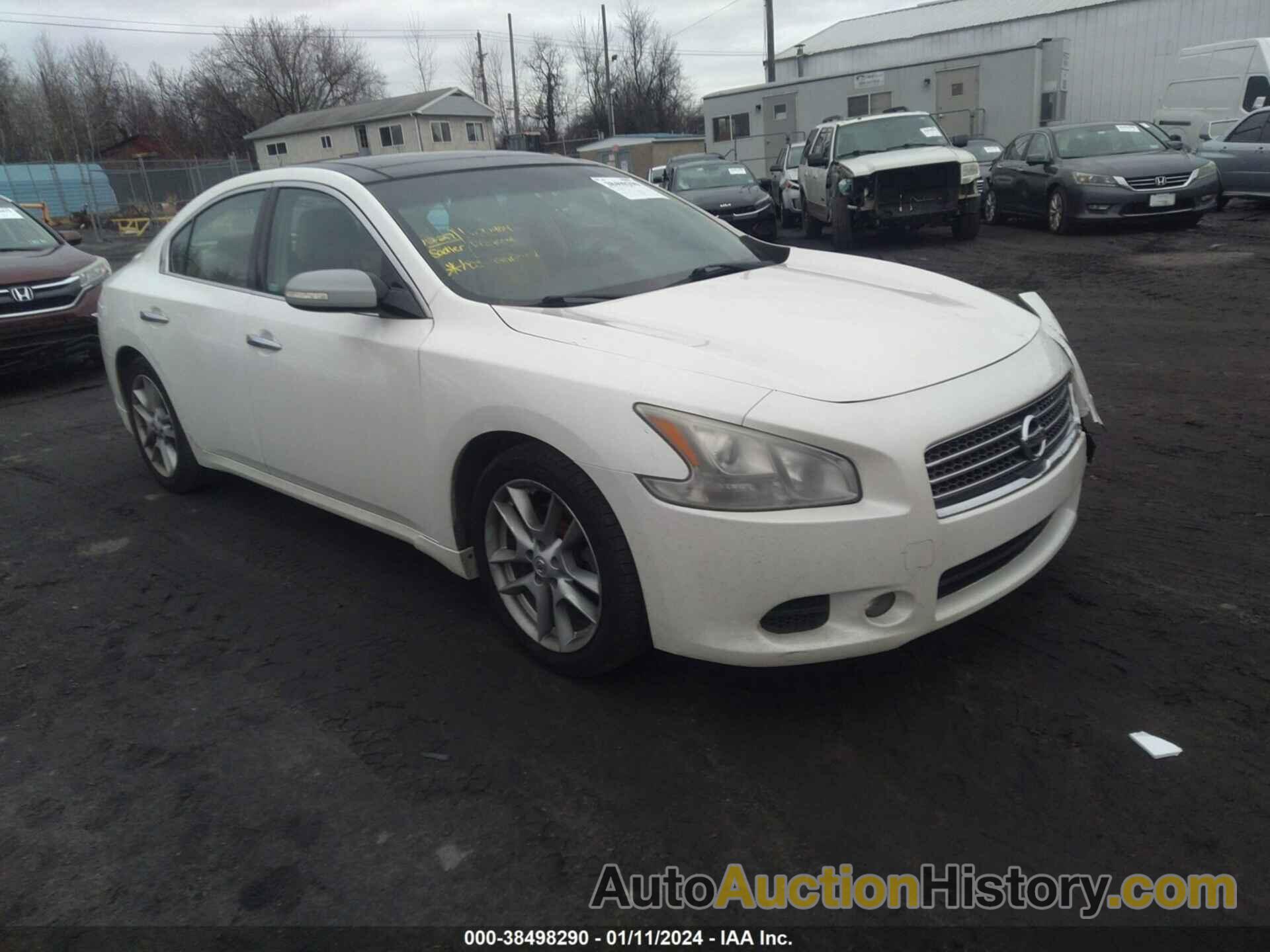 NISSAN MAXIMA S/SV, 1N4AA5AP3BC842963