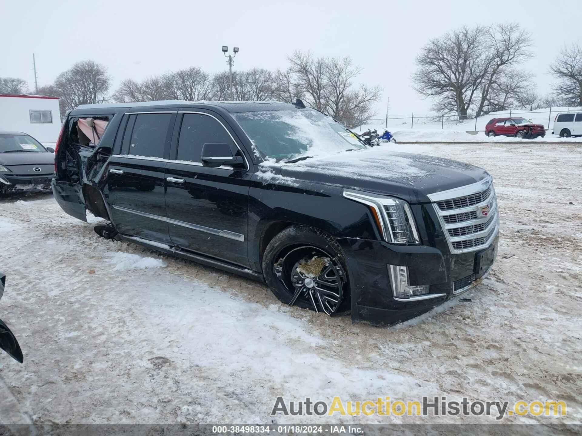 CADILLAC ESCALADE ESV PREMIUM LUXURY, 1GYS4JKJ1HR372747