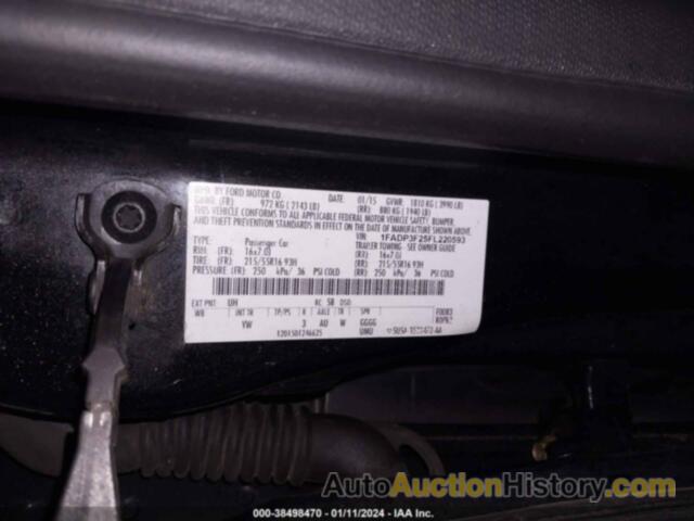 FORD FOCUS SE, 1FADP3F25FL220593