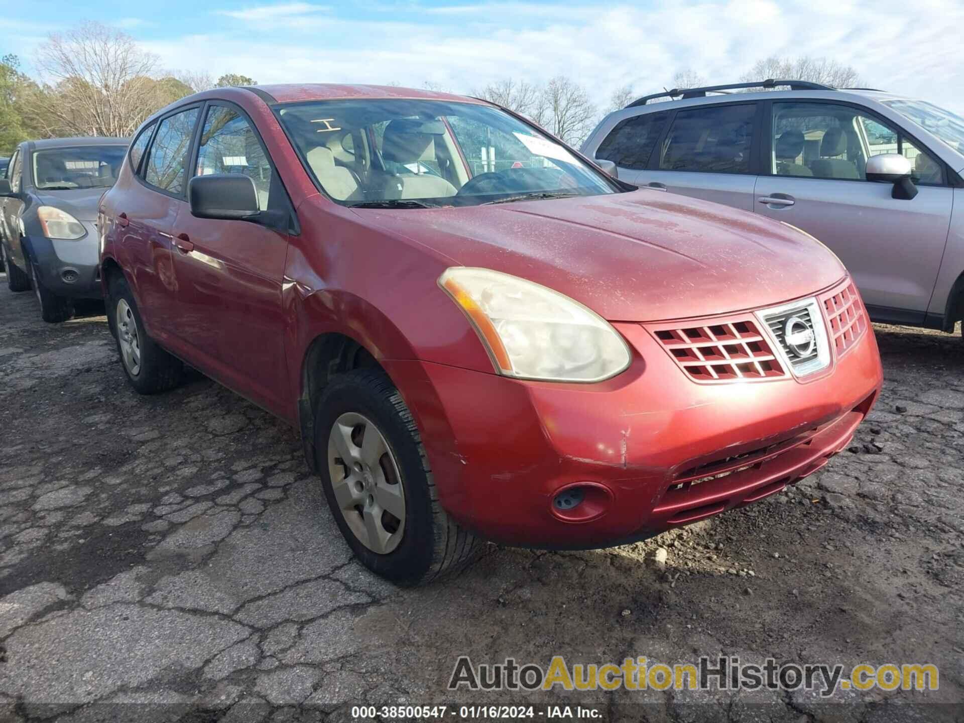 NISSAN ROGUE S, JN8AS58T59W058503