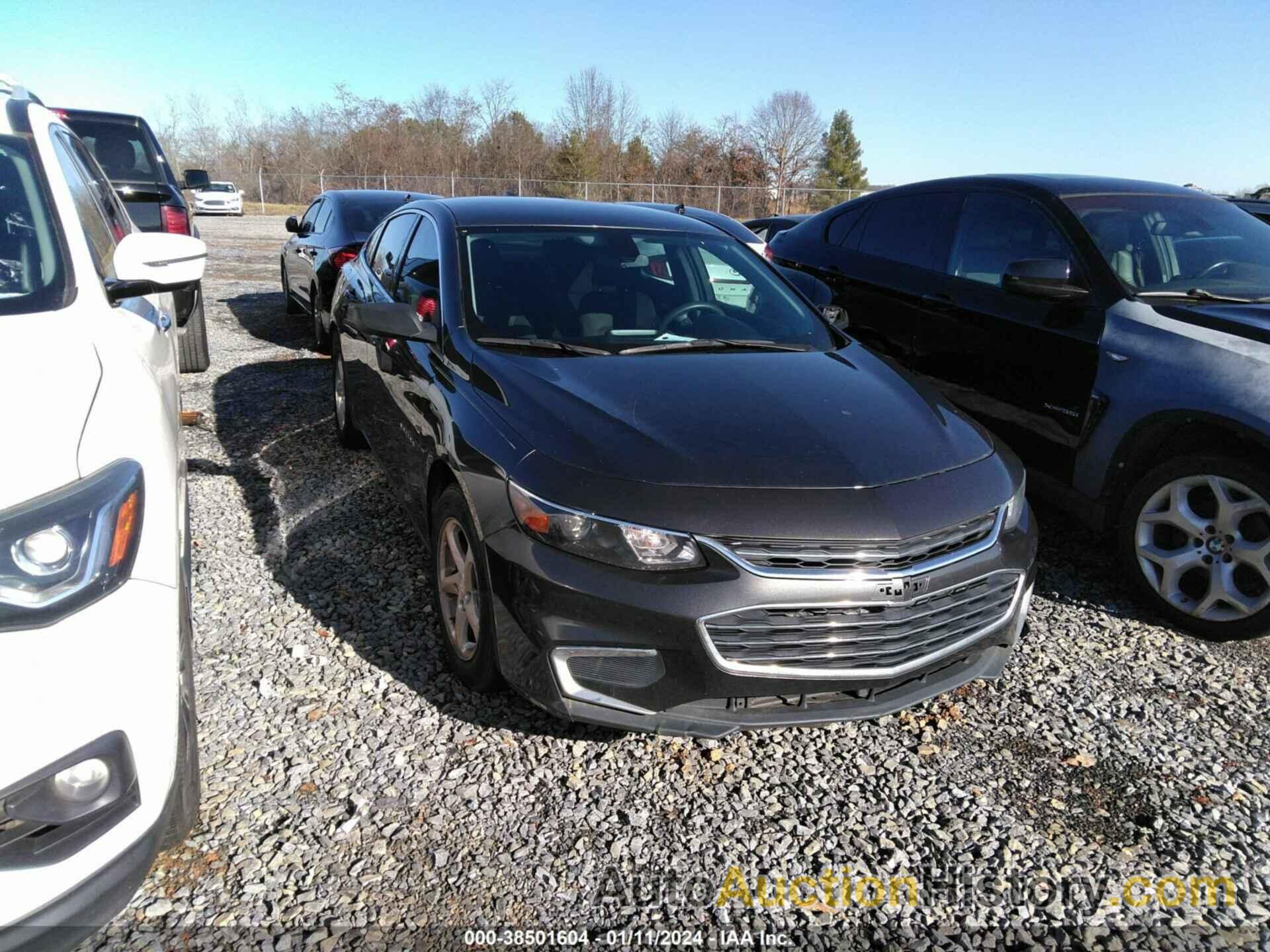 CHEVROLET MALIBU 1LS, 1G1ZB5ST6JF243700