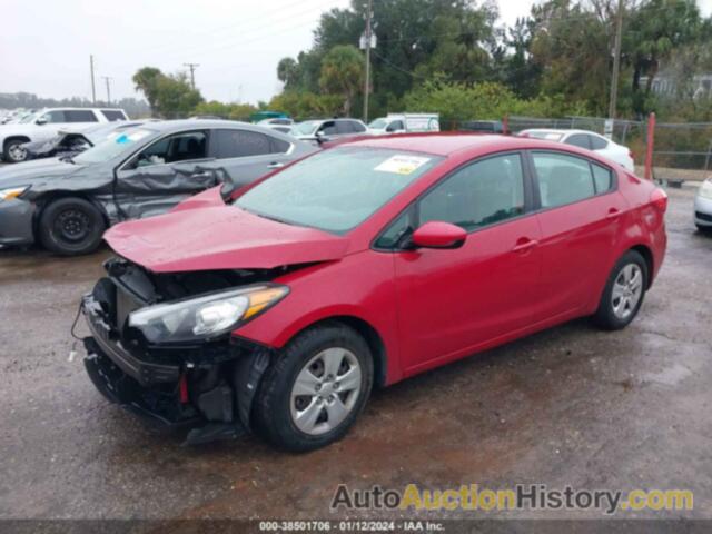 KIA FORTE LX, KNAFK4A62G5509158