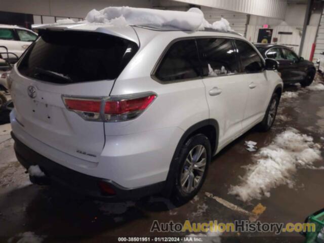 TOYOTA HIGHLANDER XLE V6, 5TDJKRFH4FS104853