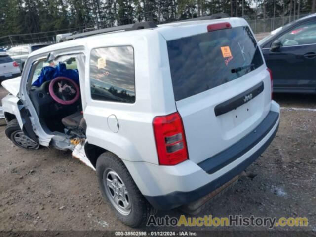 JEEP PATRIOT SPORT, 1J4NT1GB5BD105844