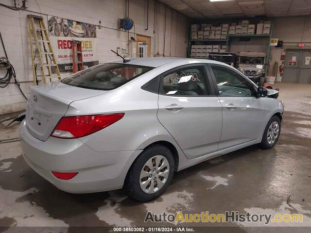 HYUNDAI ACCENT SE, KMHCT4AE4GU020546