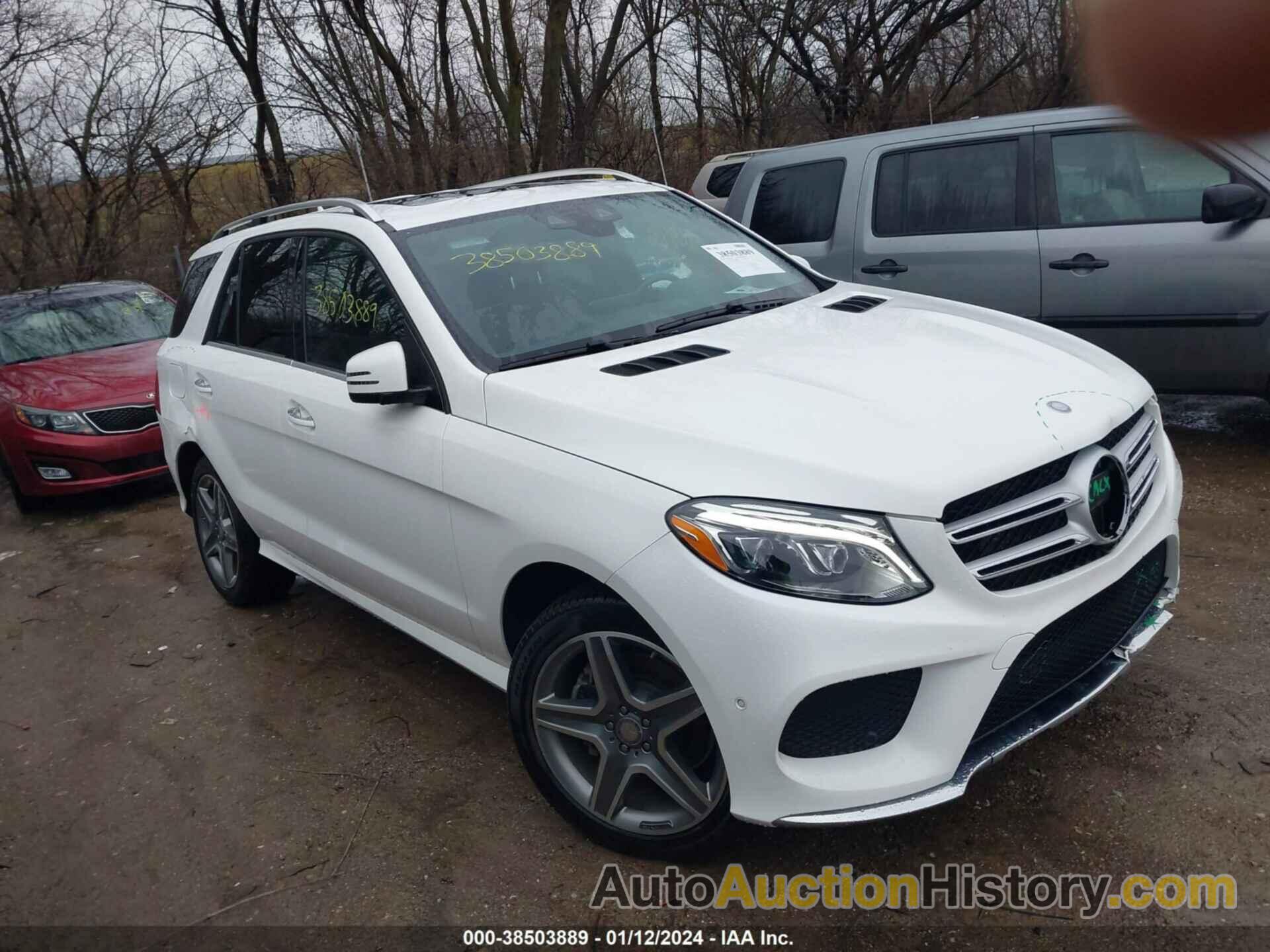 MERCEDES-BENZ GLE 400 4MATIC, 4JGDA5GB6GA674768