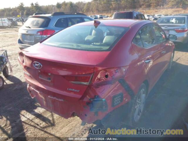 HYUNDAI ELANTRA LIMITED, KMHD84LF6HU269413