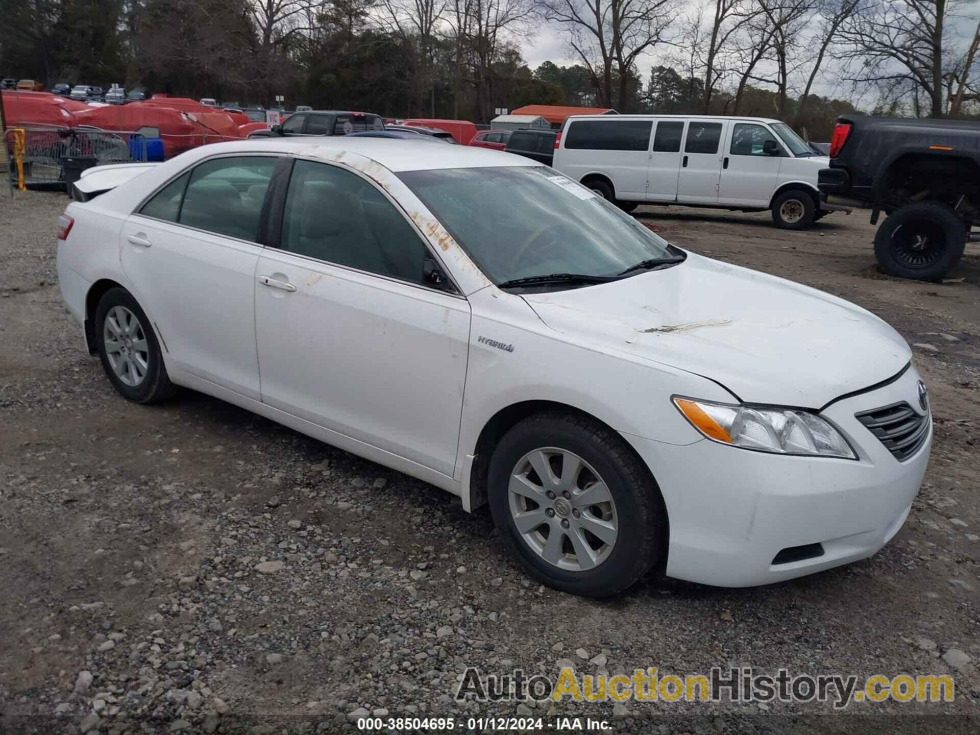 TOYOTA CAMRY HYBRID, 4T1BB46K47U021032