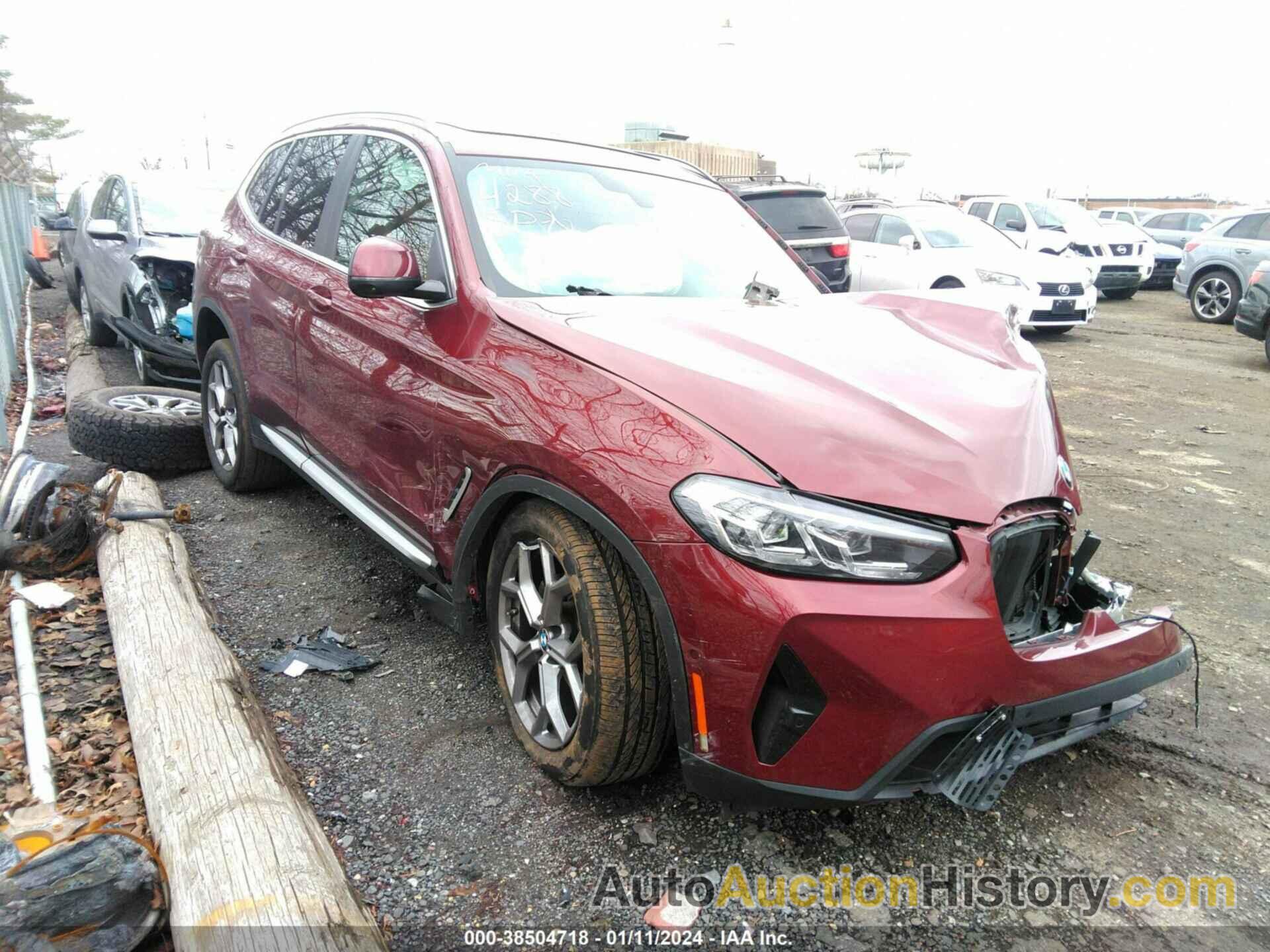 BMW X3 XDRIVE30I, 5UX53DP03P9R05203