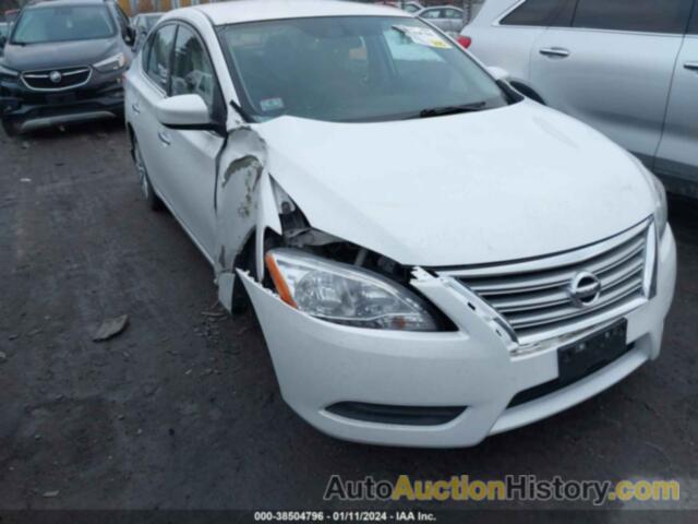 NISSAN SENTRA S, 3N1AB7AP0DL793850