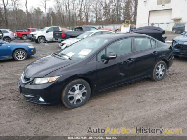 HONDA CIVIC HYBRID, 19XFB4F34DE202589