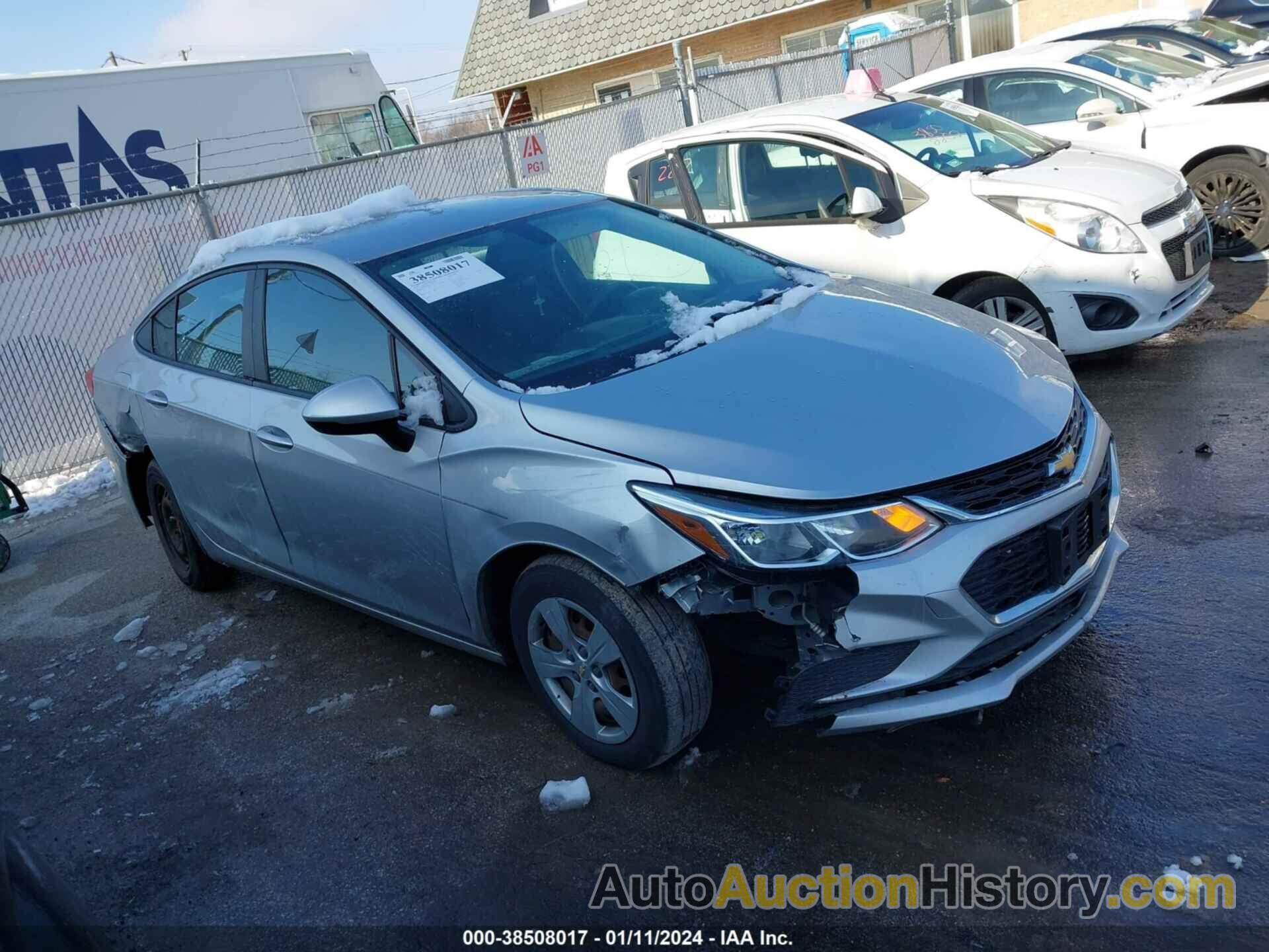 CHEVROLET CRUZE LS AUTO, 1G1BC5SM1J7209374