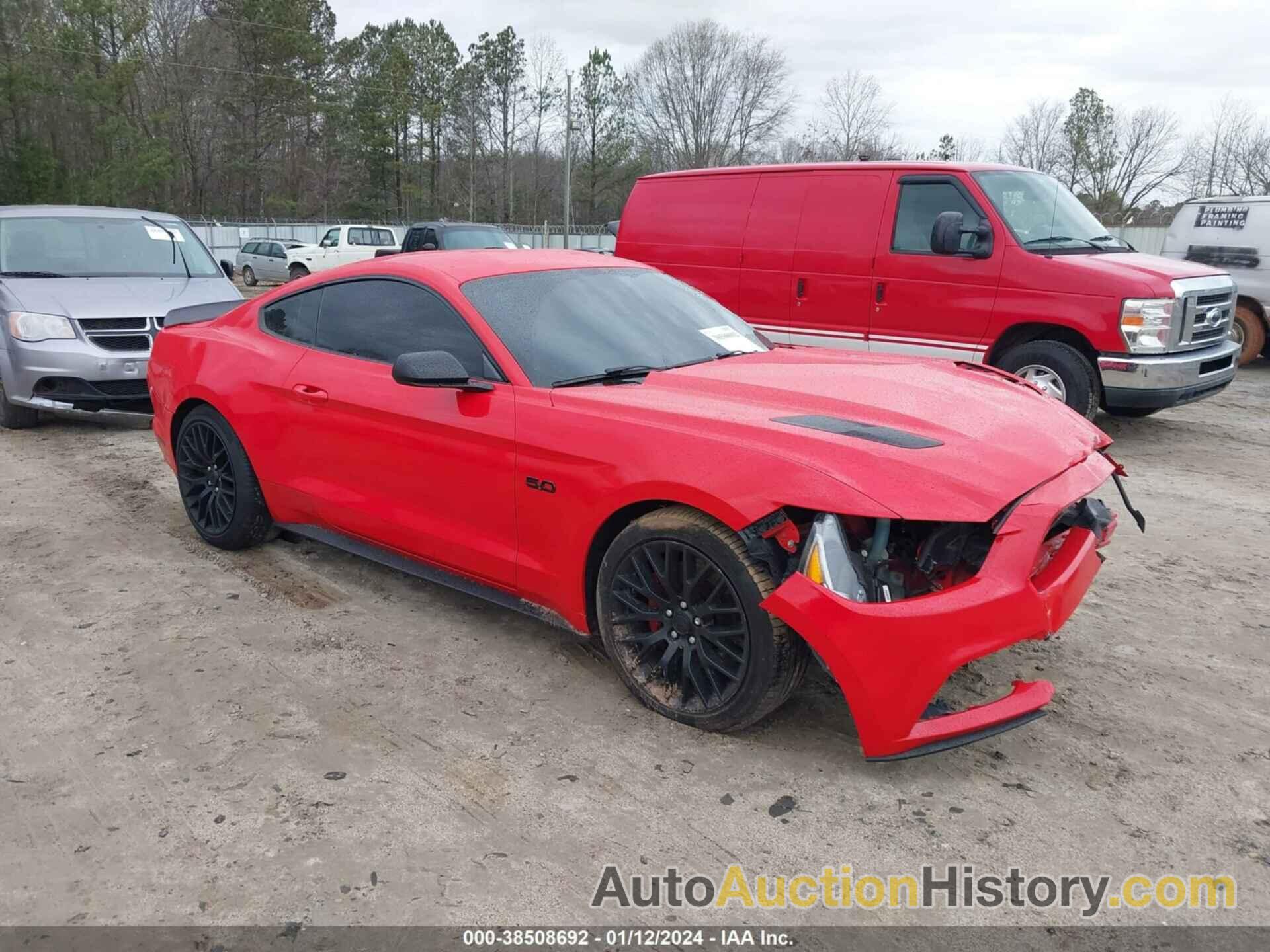 FORD MUSTANG GT, 1FA6P8CF9G5204836