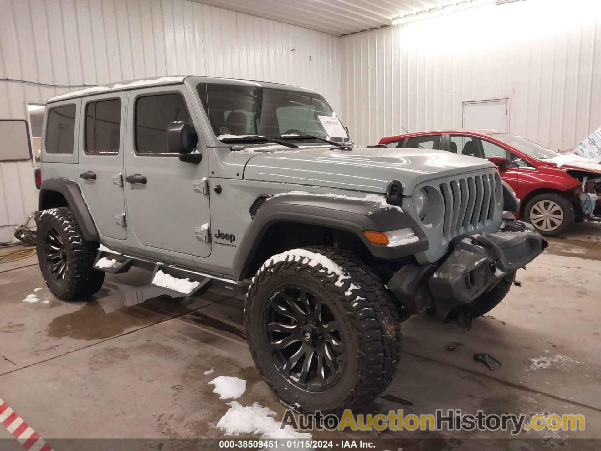 JEEP WRANGLER 4-DOOR SPORT S 4X4, 1C4HJXDMXPW603163