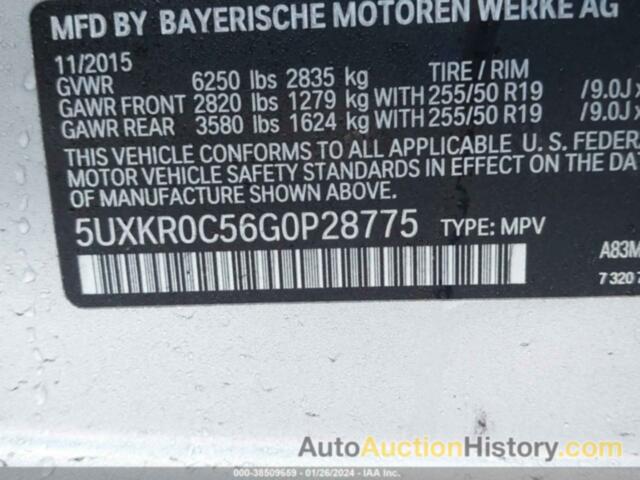 BMW X5 XDRIVE35I, 5UXKR0C56G0P28775