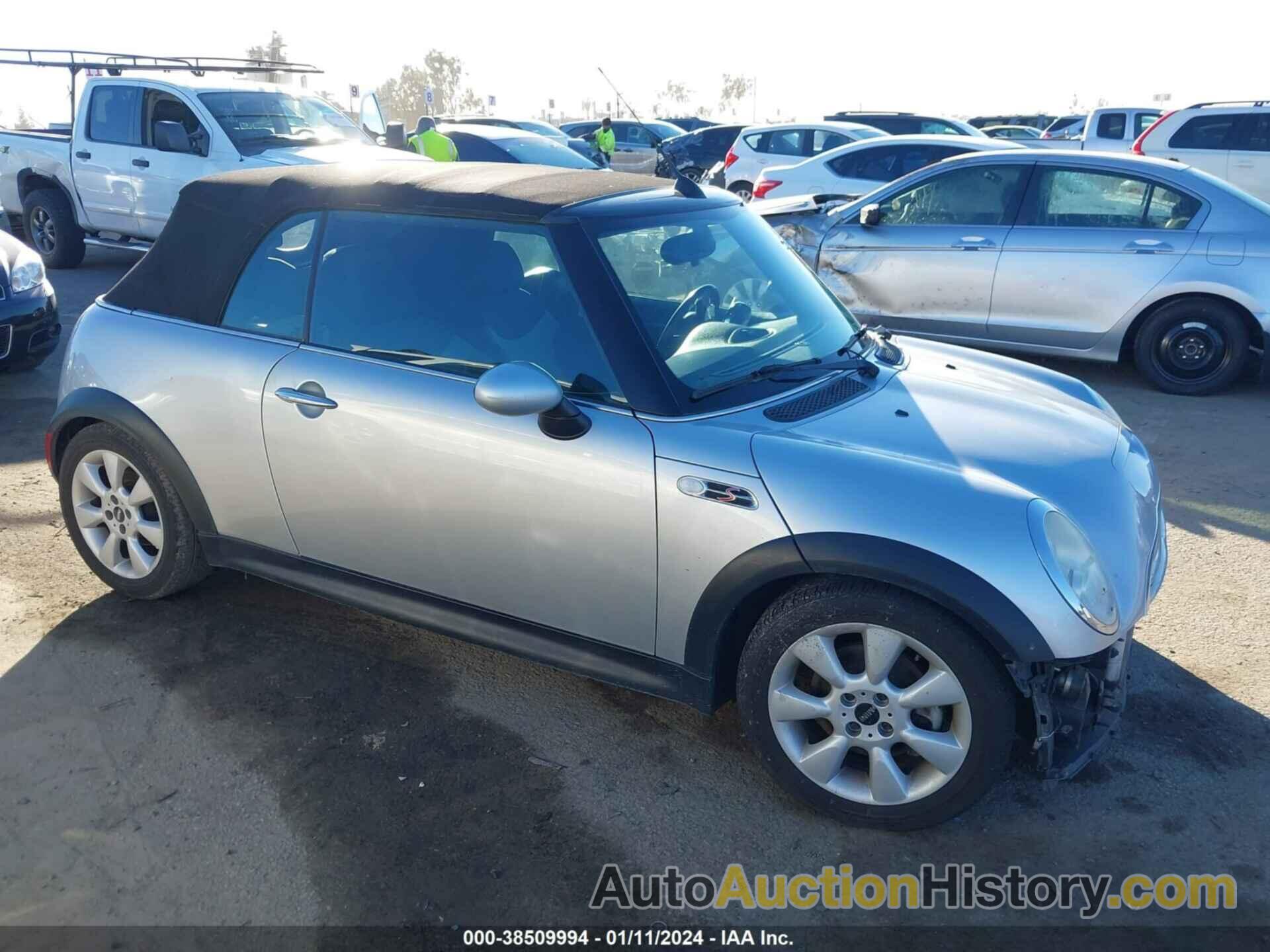 MINI COOPER S, WMWRH33586TK59669