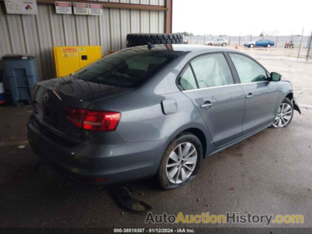 VOLKSWAGEN JETTA 1.8T SE, 3VWD07AJ8FM309221