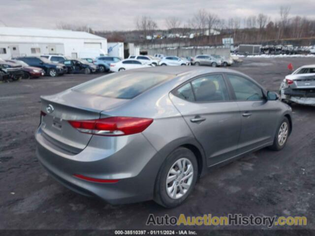 HYUNDAI ELANTRA SE, 5NPD74LF7JH309893