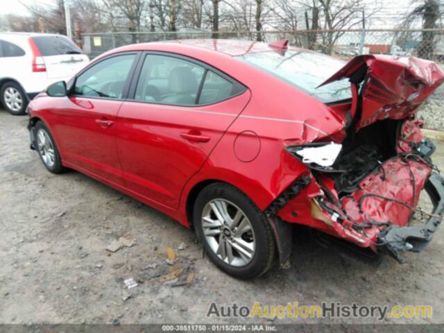 HYUNDAI ELANTRA SEL, KMHD84LF9KU849469