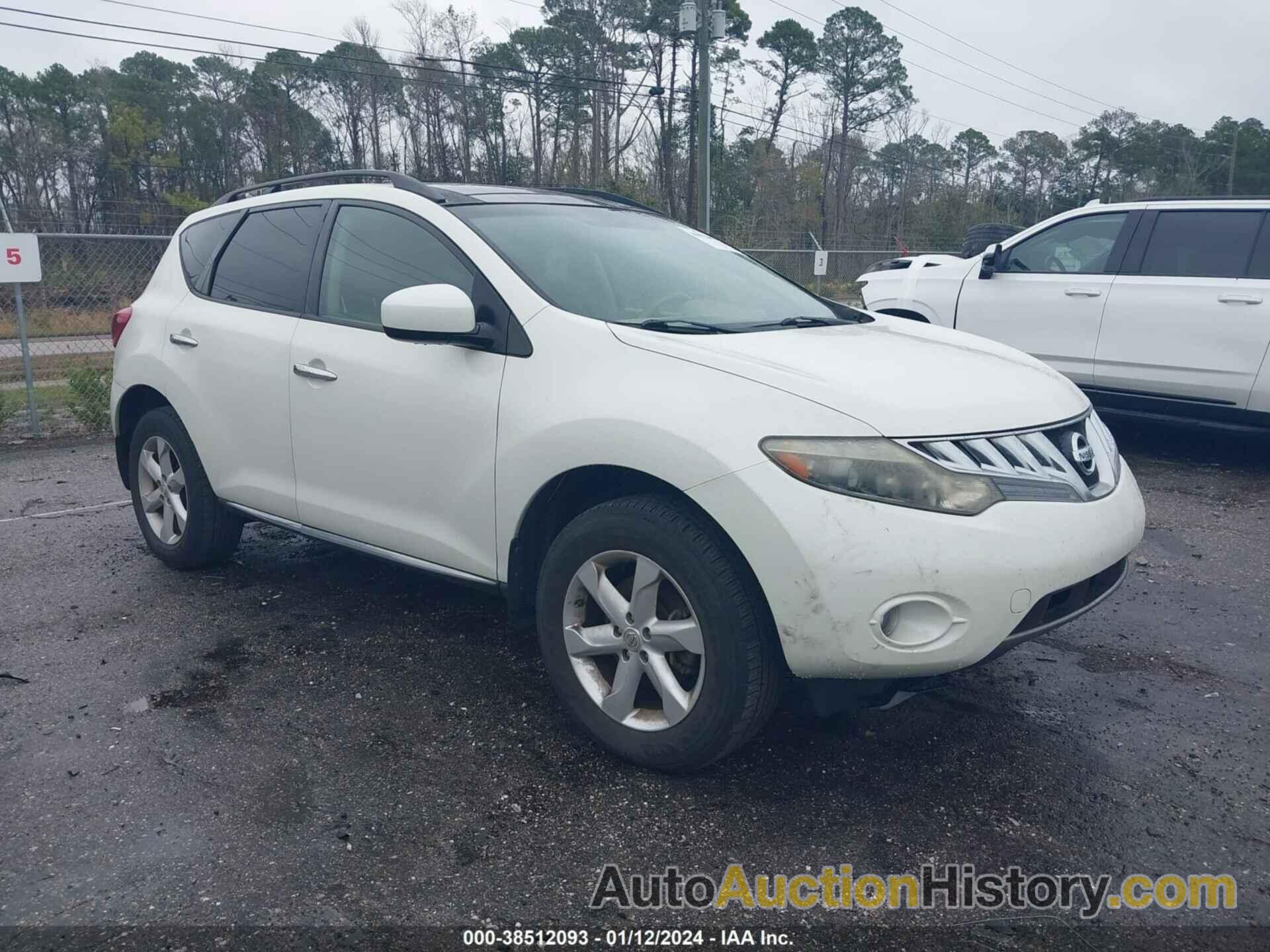 NISSAN MURANO S/SL, JN8AZ18U69W017990